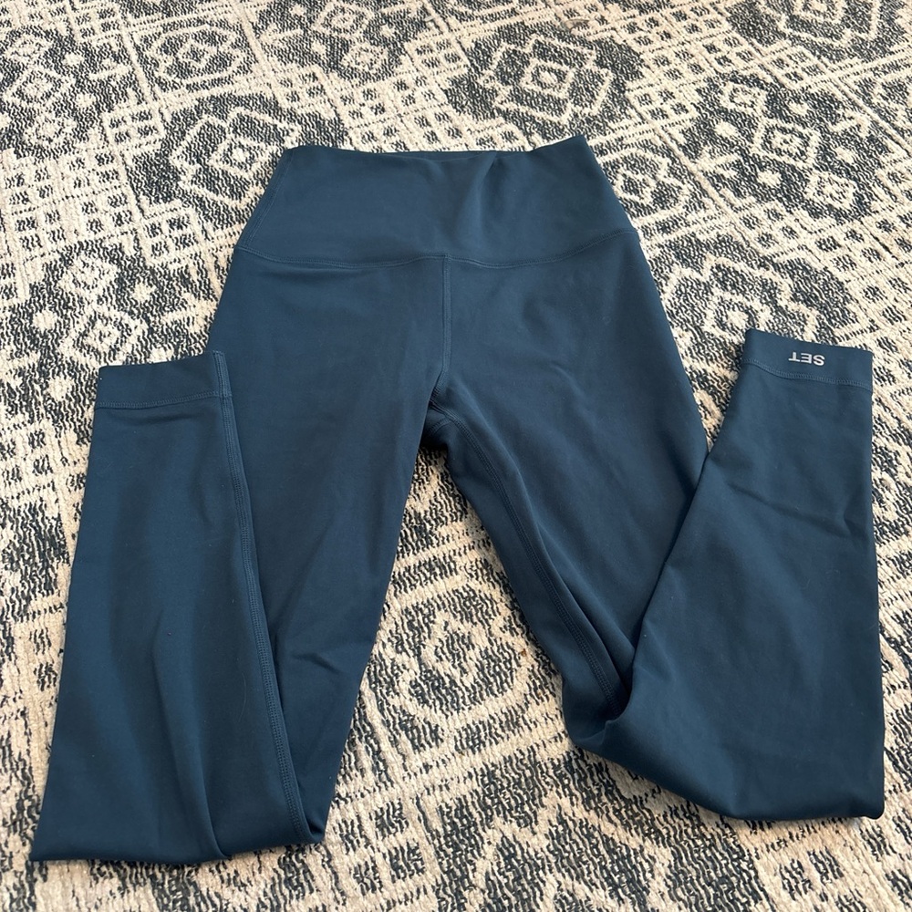 SET Active Teal Leggings
